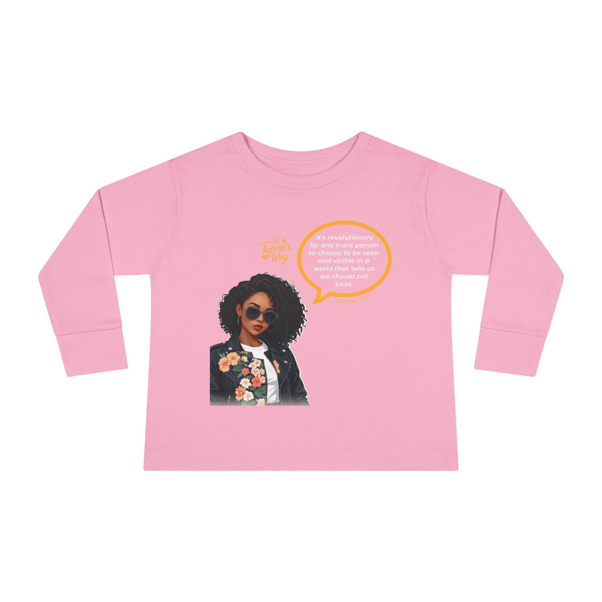 Laverne Cox | Toddler Long Sleeve Tee